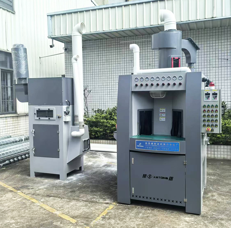 鑫百通XBT1214-8A-32P轉盤式自動噴砂機