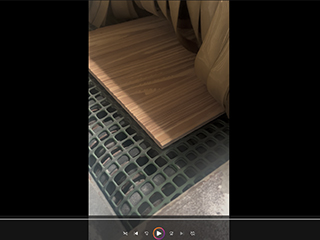 江西客戶案例：家具木板自動噴砂機工作視頻