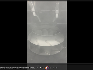 北京客戶案例：不銹鋼自動噴砂機(jī)工作視頻